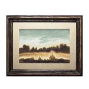 GERHARD RICHTER (B. 1932). In the manner of. FIELD HEDGES AT DUSK. (d)