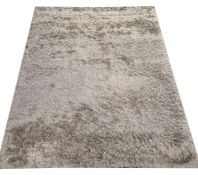 CONTEMPORARY SHAG PILE RUG.