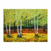 20TH CENTURY SCHOOL. AUTUMN FOREST.