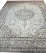 ANTIQUE PERSIAN HAJI-JALLILY CARPET.