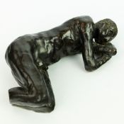 20TH CENTURY SCHOOL. SLEEPING NUDE.