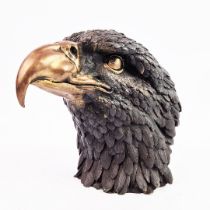 BRONZE EAGLE HEAD.