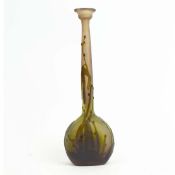 ÉMILE GALLÉ. A PENSÉES' VASE.