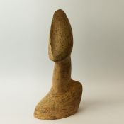 20TH CENTURY SCHOOL. MODERNIST BUST.