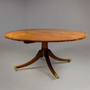 DINING TABLE, REGENCY STYLE.