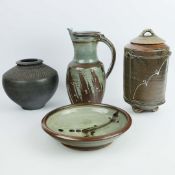A COLLECTION OF BRITISH STUDIO POTTERY (4).