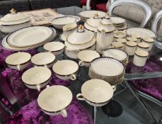 A MINTON 'CONSORT' DINNER SERVICE.