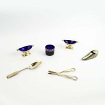A COLLECTION OF SILVER. (6).