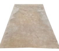 THE RUG COMPANY MOHAIR NATURAL RUG.