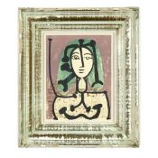 AFTER PABLO PICASSO. HEAD OF A WOMAN.