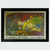 MARC CHAGALL. THE ABDUCTION OF CHLOE. (d)