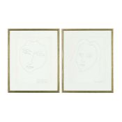 HENRI MATISSE. A LA MEMOIRE DE ANGELE LAMOTTE II & I.