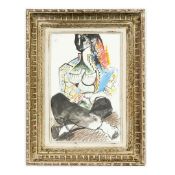 PABLO PICASSO. SPANISH WOMAN. (d)