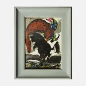 PABLO PICASSO. COGIDA DEL TORERO FROM TOROS Y TOREROS. (d)