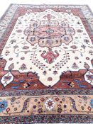 PERSIAN HERIZ CARPET.