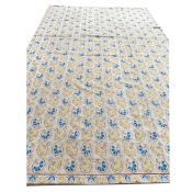 ANTIQUE SPANISH CREWELWORK CARPET.