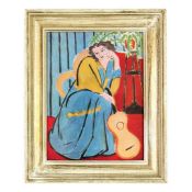 HENRI MATISSE. WOMAN WITH GUITAR.