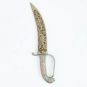 INDIAN SIKH RAJPUT. KIRPAN KNIFE.