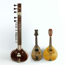 JAS SITAR AND TWO MANDOLINS (3).