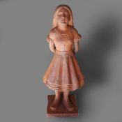 SCULPTURAL STUDY OF ALICE IN WONDERLAND.