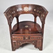 DAMASCUS TUB CHAIR.