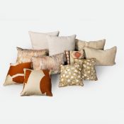 CUSHIONS, A COLLECTION OF 11.