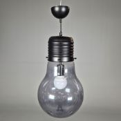 ITALIAN GIANT LIGHT BULB PENDANT LIGHT.