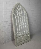 ARCHITECTURAL STYLE WALL MIRRORS, A PAIR.