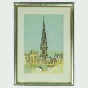 RICHARD BEER (1928-2017). ST BRIDES FLEET STREET. (d)