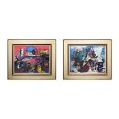 LUCY ROSS (BRITISH B. 1961). FIGURE STUDIES (2). (d)