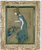 PABLO PICASSO. LA DISEUSE. (d)