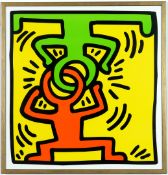 AFTER KEITH HARING. ABSTRACT.