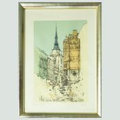 RICHARD BEER (1928-2017). ST MARTIN LUDGATE. (d)