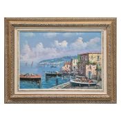 G. LIPPI (20TH CENTURY ITALIAN). LAKE COMO.