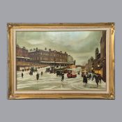 STEVEN SCHOLES. MANCHESTER PICCADILLY STATION.