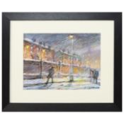 REG GARDNER (BORN 1948). WINTER DAY. (d)