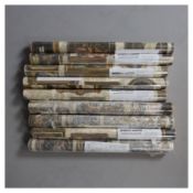ANDREW MARTIN WALLPAPER, NINE ROLLS (9).