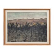 GEOFFREY WHITE. VINEYARD AND TOWN BEYOND, NEAR GRANADA. (d)