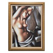 AFTER TAMARA DE LEMPICKA (POLISH 1894-1980). BLUE HOUR, 1932.