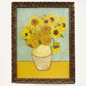 AFTER VINCENT VAN GOGH. SUNFLOWERS.