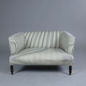 NAPOLEON III EBONISED CANAPE.