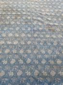 WILLIAM MORRIS TULIP AND LILY STYLE TEXTILE.