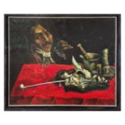 ANDREIJ GENNADIEV. PETER THE GREAT AND STILL LIFE WITH PESTLE.