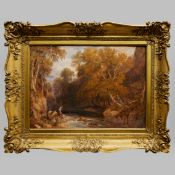 JAMES DUFFIELD HARDING (BRITISH 1798-1863). THE TROUT STREAM.