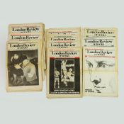 LONDON REVIEW OF BOOKS 1980-86, VIRGINIA WOOLF FIRST PUBLICATION & MAJOR CONTRIBUTORS.