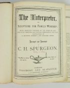 C.H. SPURGEON, THE INTERPRETER OR SCRIPTURE FOR FAMILY WORSHIP.