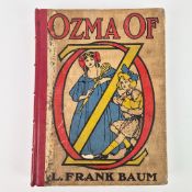 FRANK L. BAUM, OZMA OF OZ, 1907, 1ST ED (1ST PRINTING).