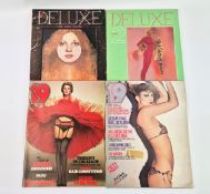 DELUXE FASHION MAGAZINE, ISSUE NOs. 1 & 2, 1977-78 (4).