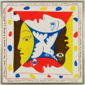 PABLO PICASSO. FESTIVAL MONDIAL DE LA JEUNESSE.