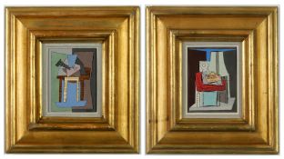 PABLO PICASSO. A PAIR OF POCHOIR AFTER THE 1920 WATERCOLOUR. (d)